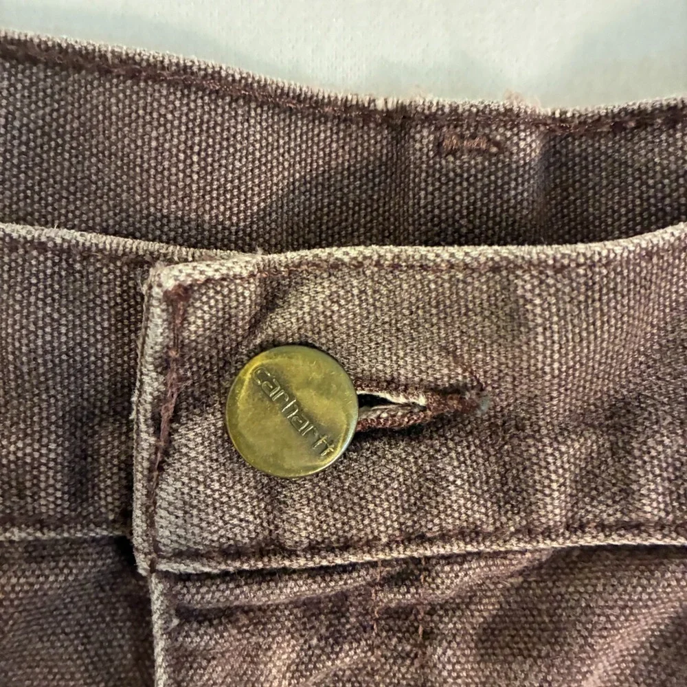 Vintage 90s Carhartt Carpenter Shorts Mens Size 42 (Fits 40) Union Made B24 BRG‎